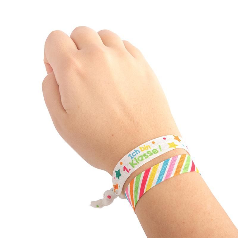3er Set Haargummis und Armbänder zur Einschulung