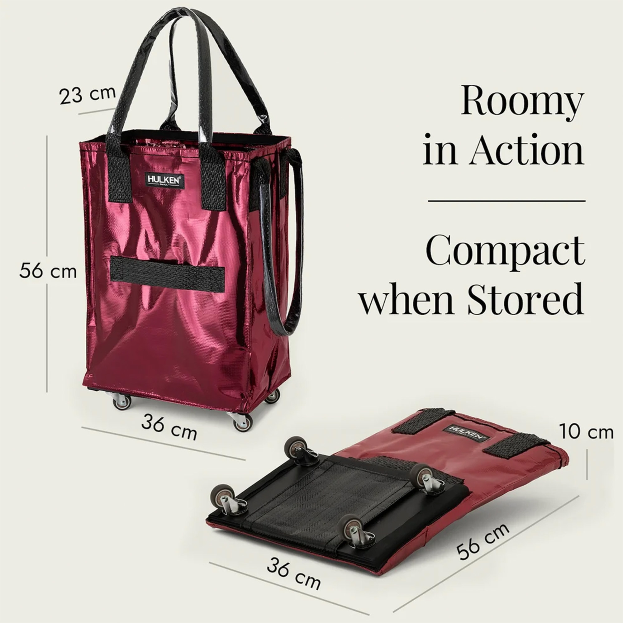 HULKEN Bag - Cosmic Red Tasche, Zubehör, Handtasche, Tragetasche