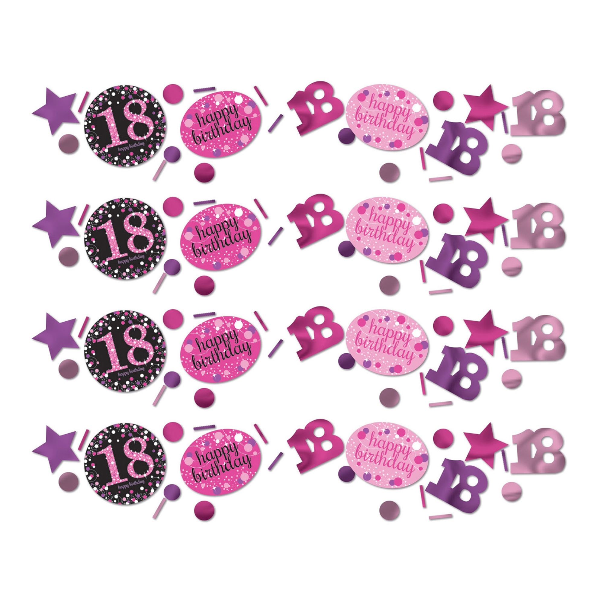 Sparkling Celebration Pink 18. Geburtstag Konfetti 34g Sparkling Celebration Pink 18. Geburtstag Konfetti 34g