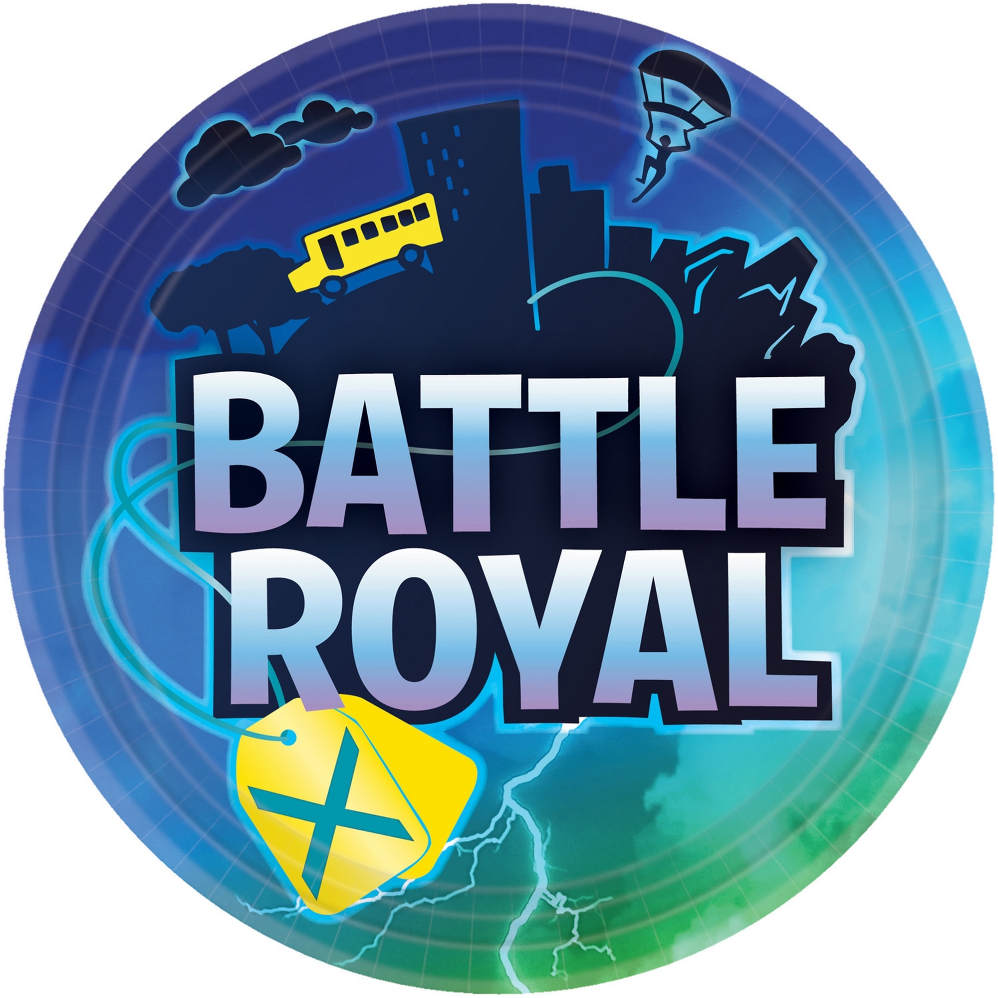 Battle Royal - 8 Pappteller Battle Royal - 8 Pappteller