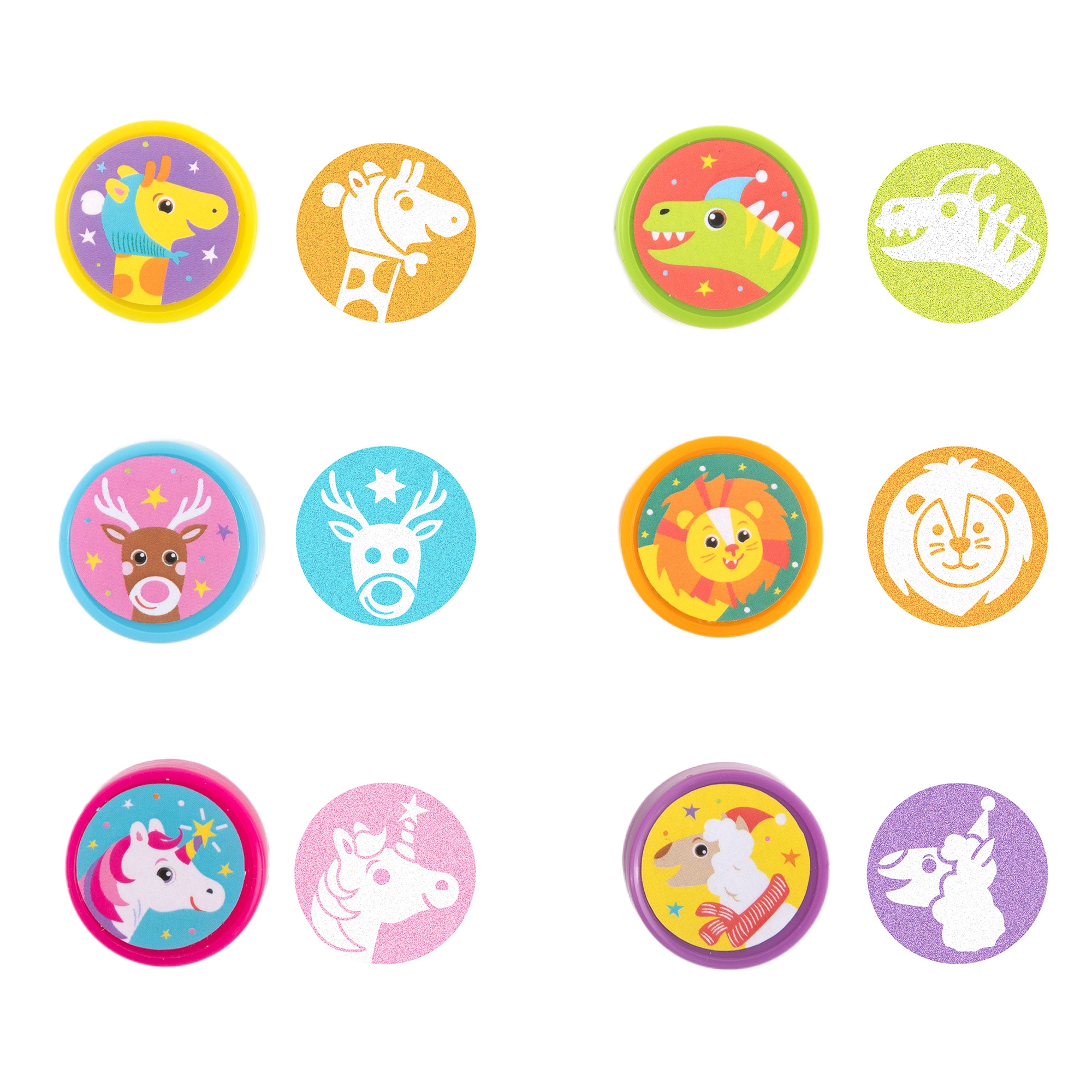 Selbstfärbender Stempel "Wintertiere" Selbstfärbender Stempel "Wintertiere"