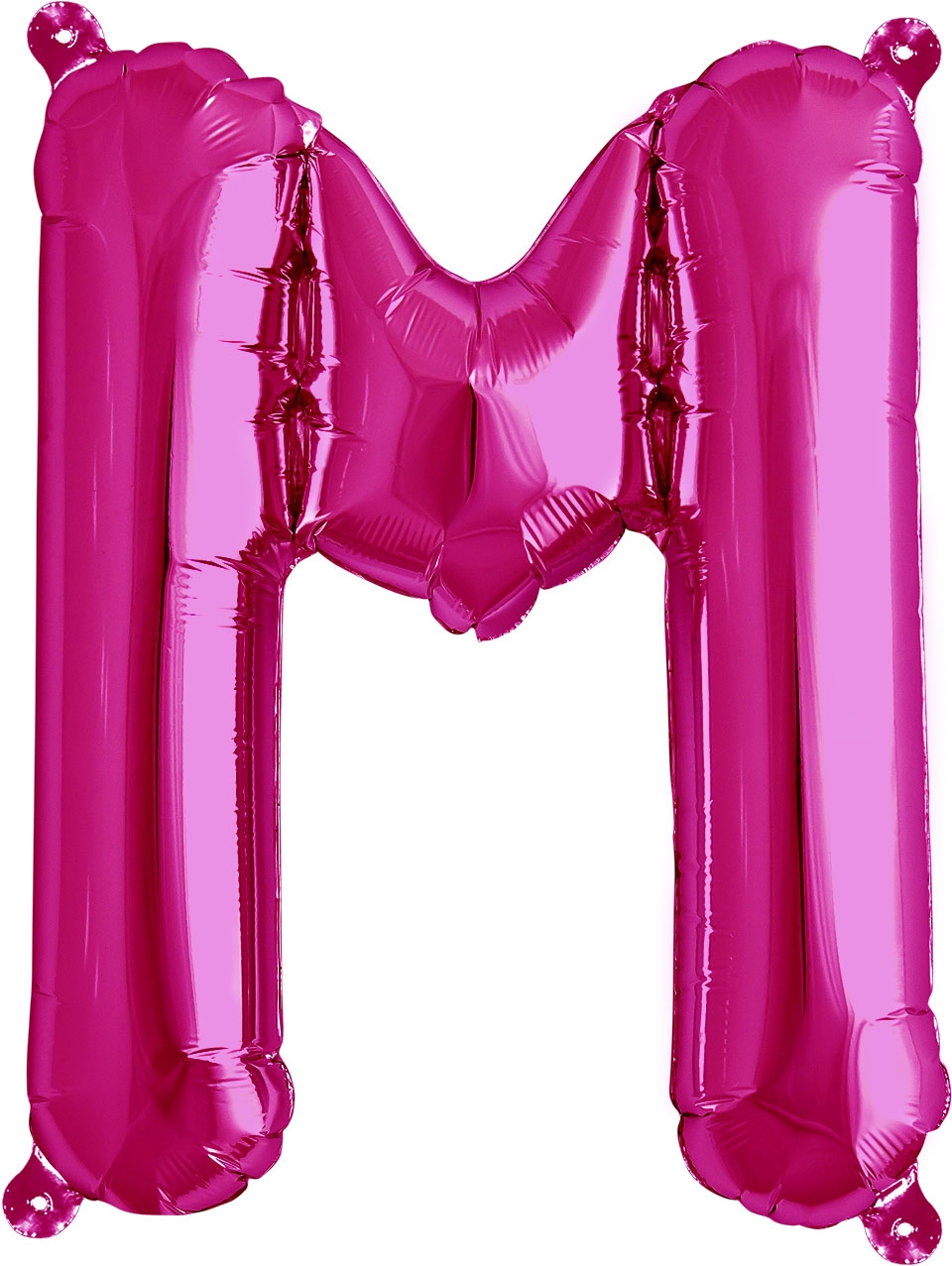 Luftballon Buchstabe M Pink 40cm Luftballon Buchstabe M Pink 40cm
