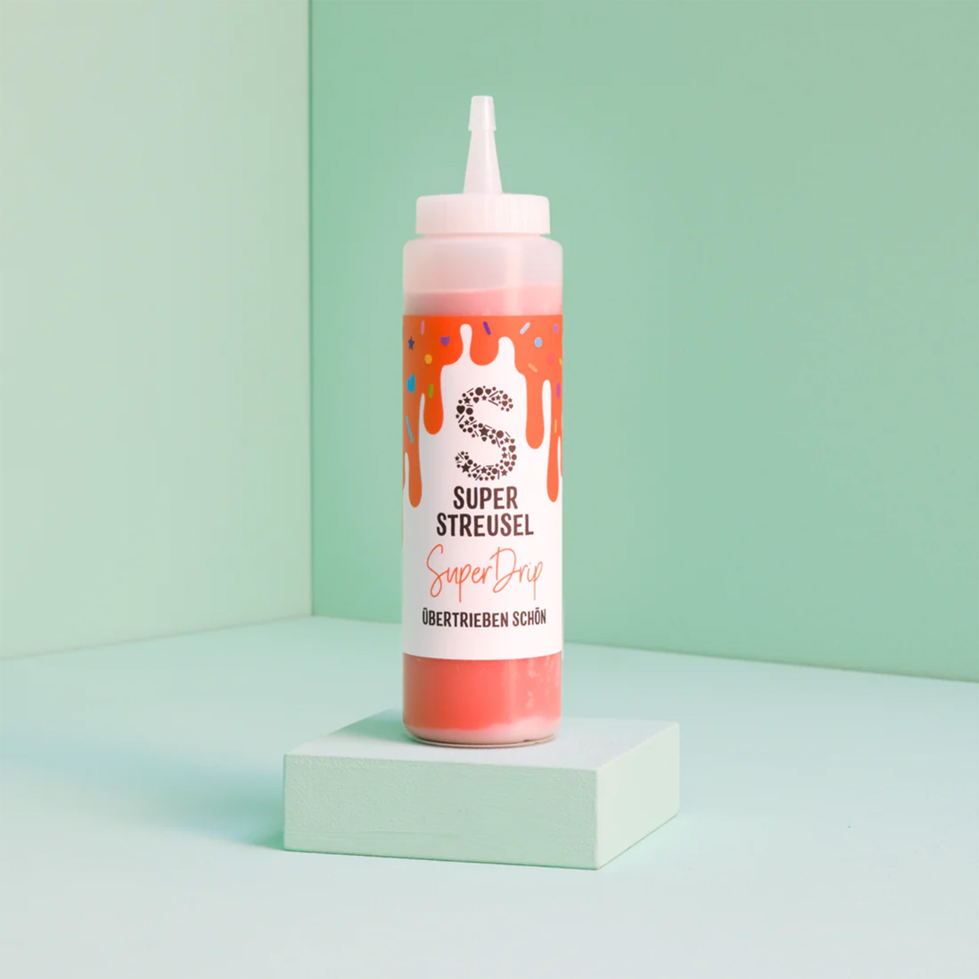 Super Streusel SuperDrip Orange 300 g Flasche, Essen, Ketchup