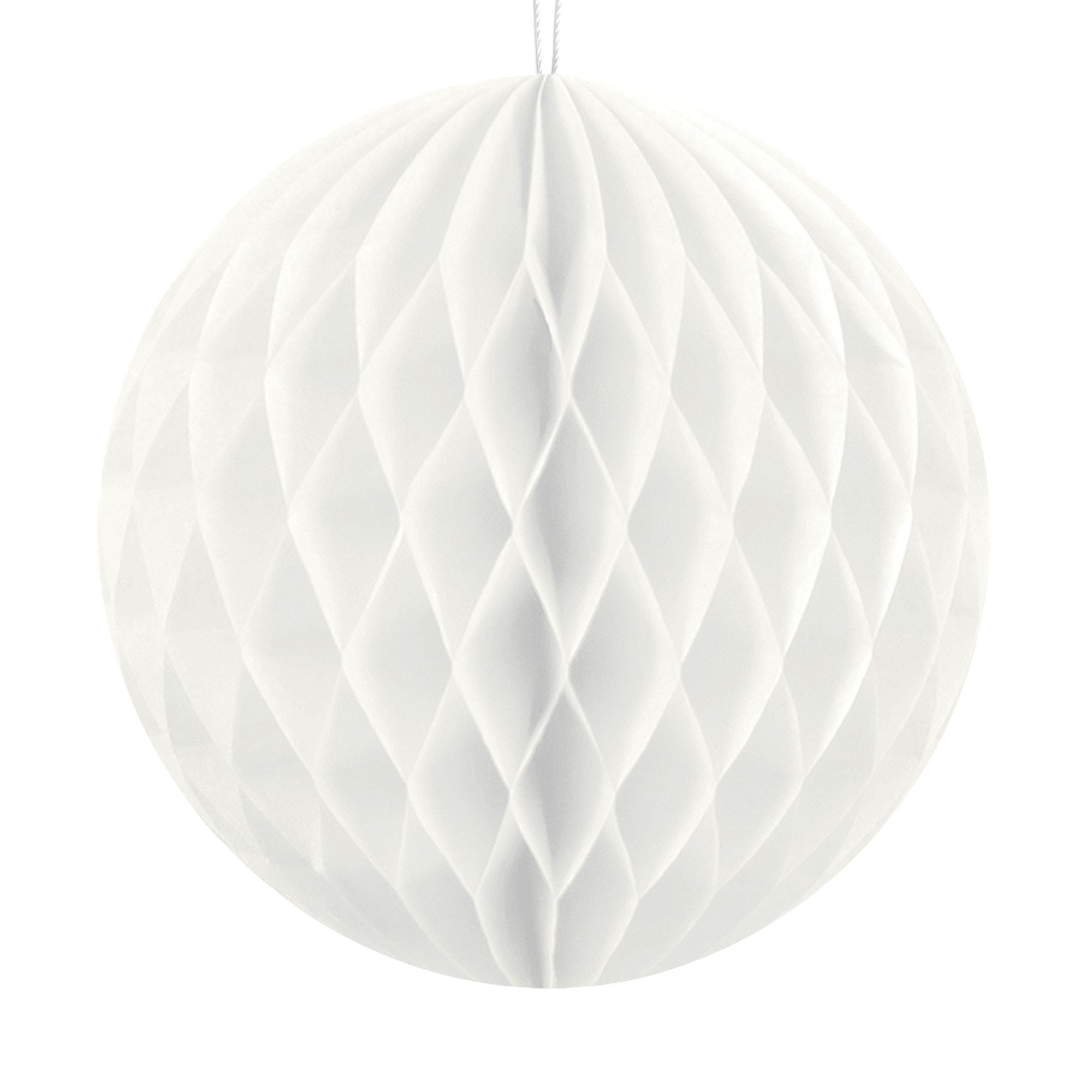 Wabenball Weiß, S - 10 cm Ø Wabenball Weiß, S - 10 cm Ø