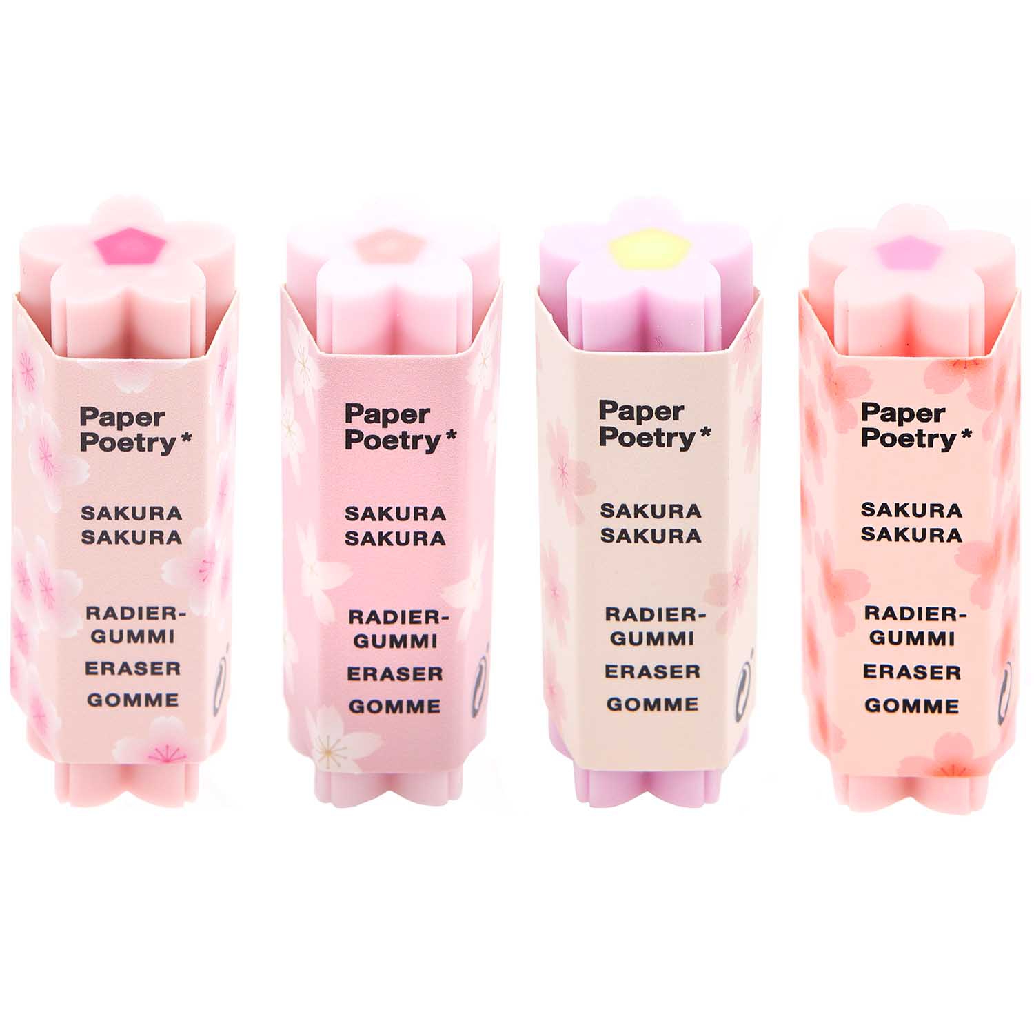 Radiergummi "Kirschblüten" Rosa Radiergummi "Kirschblüten" Rosa