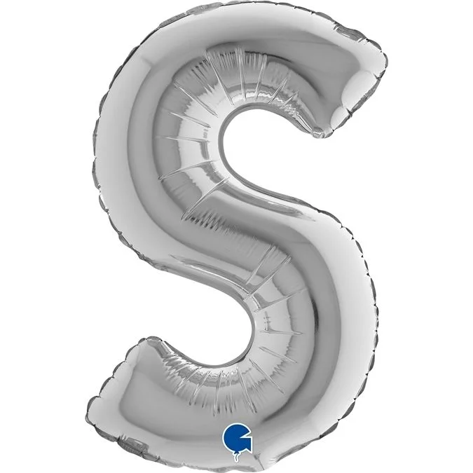 Luftballon, S, Silber, Metallisch, Dekoration