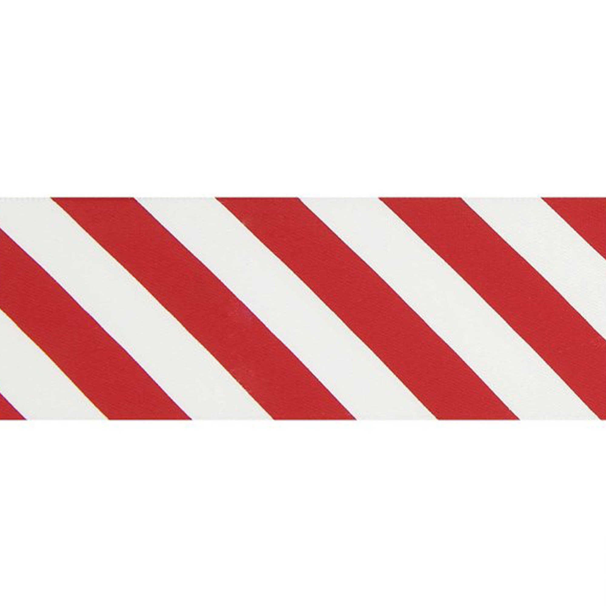 Satinband Streifen, Rot/Weiß, 38mm / 3m zaun