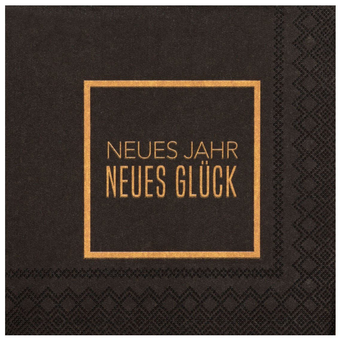 Räder Design - 20 Cocktailservietten "Neues Jahr, neues Glück" Räder Design - 20 Cocktailservietten "Neues Jahr, neues Glück"