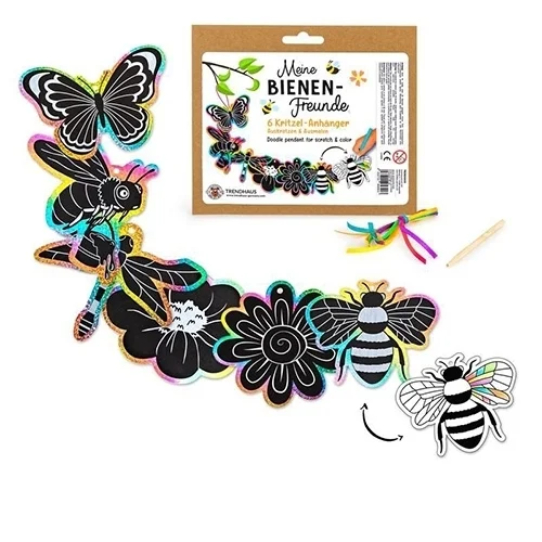 Schmetterling, Kette, Kostümzubehör, Floral, Biene