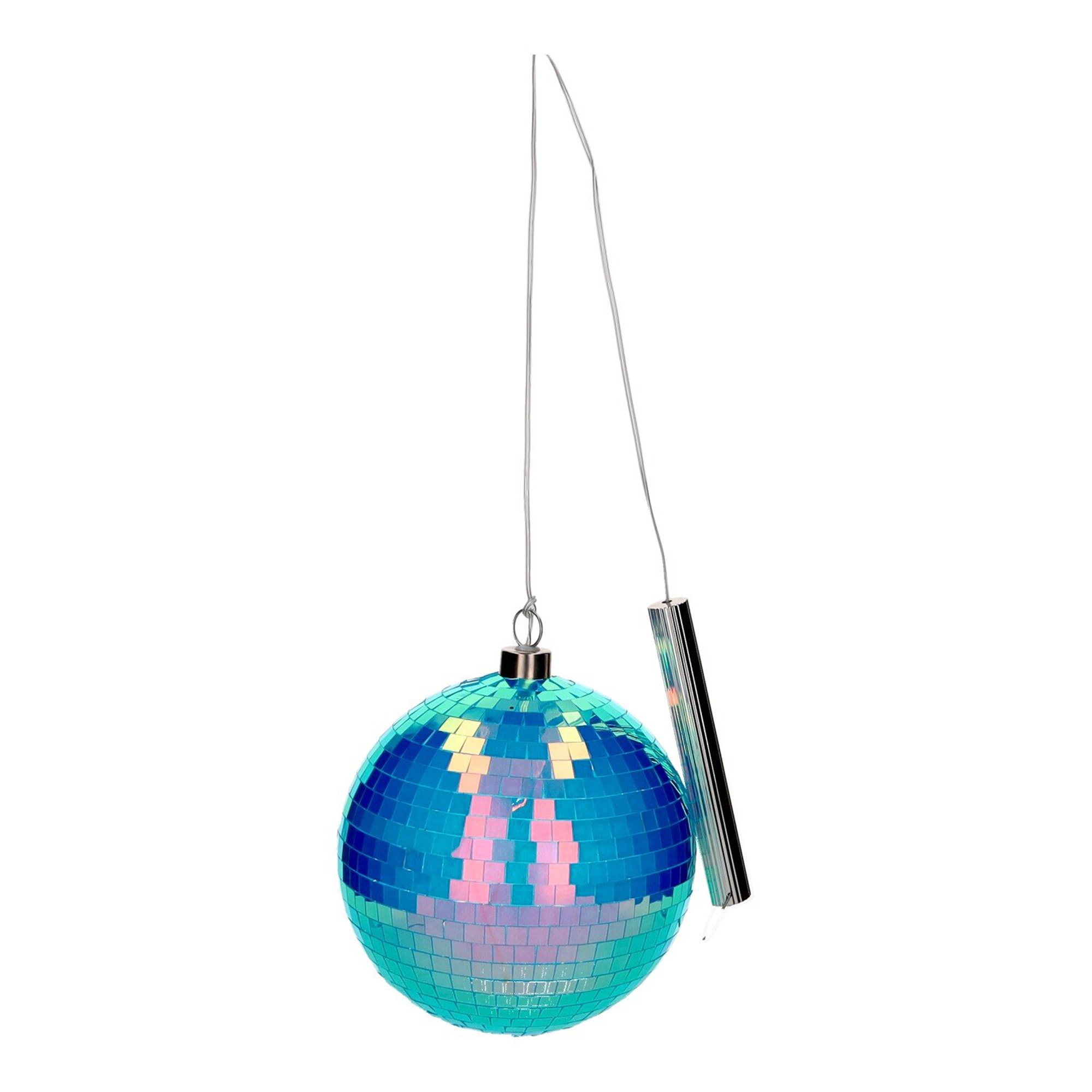 Disco LED-Kugel "Neon Blau" 15 cm Disco LED-Kugel "Neon Blau" 15 cm