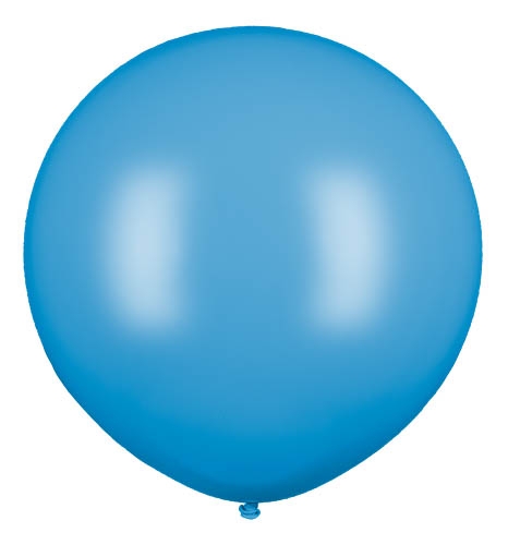 Latexballon Gigant Hellblau Ø 80cm Latexballon Gigant Hellblau Ø 80cm