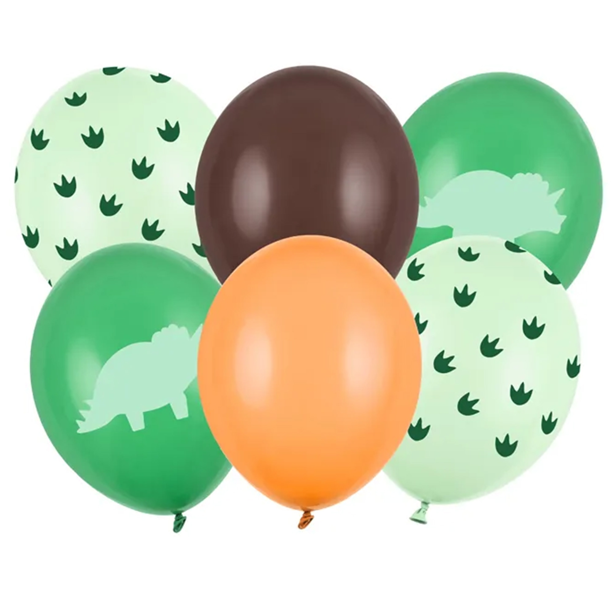 6 Latexballons im Set "Dinosaurier" Ballon