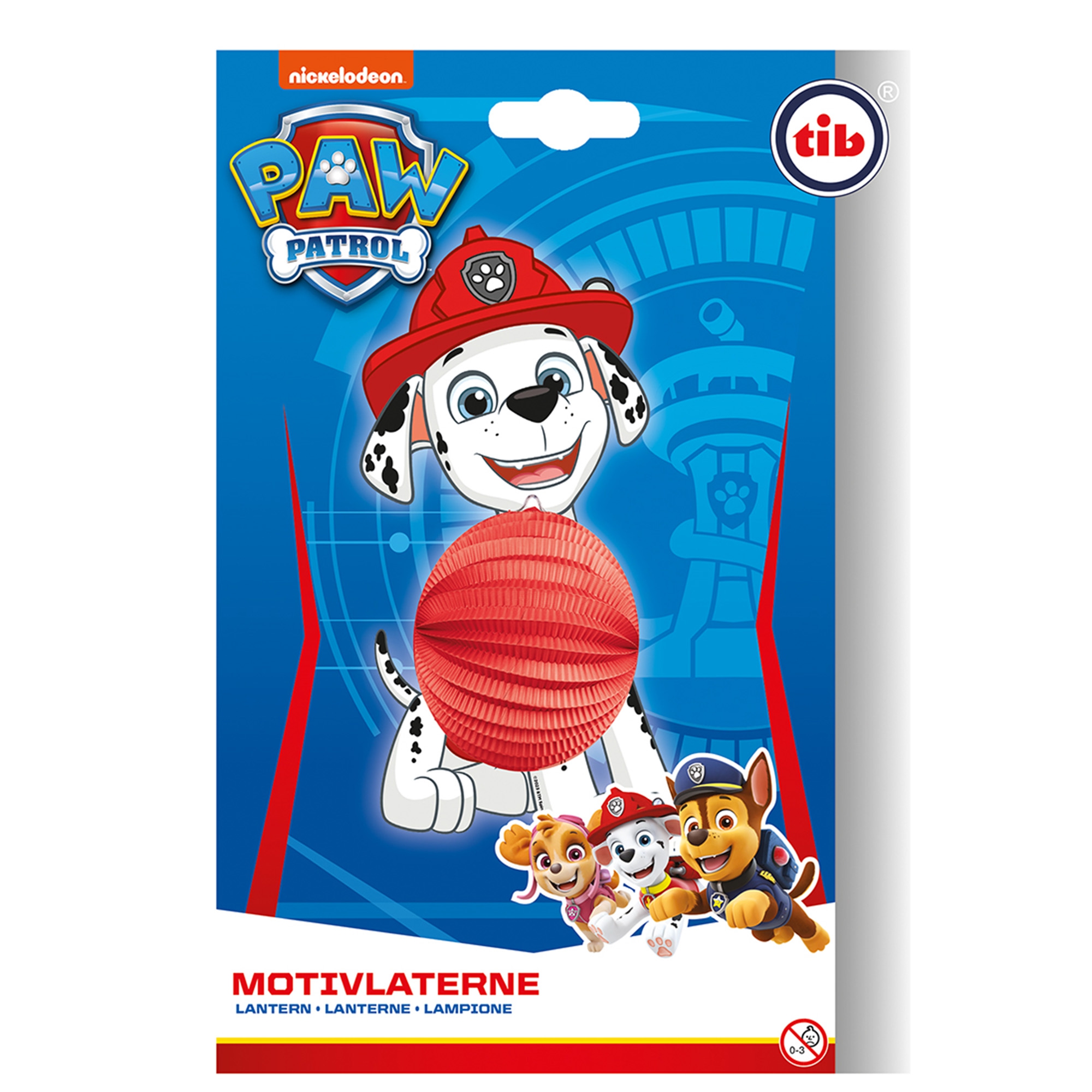 Motiv Laterne "Paw Patrol Marshall" Motiv Laterne "Paw Patrol Marshall"