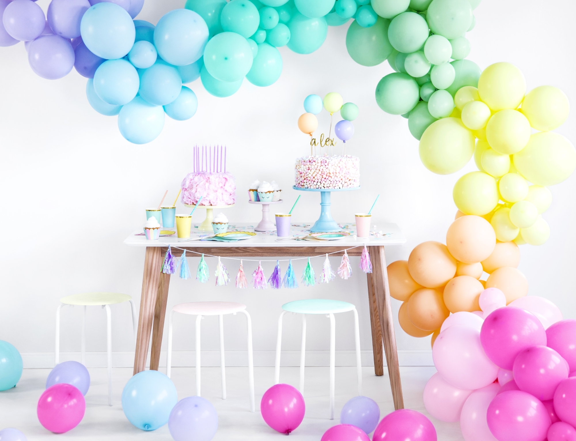 Cake Topper - ABC - Alphabet Gold Cake Topper - ABC - Alphabet Gold