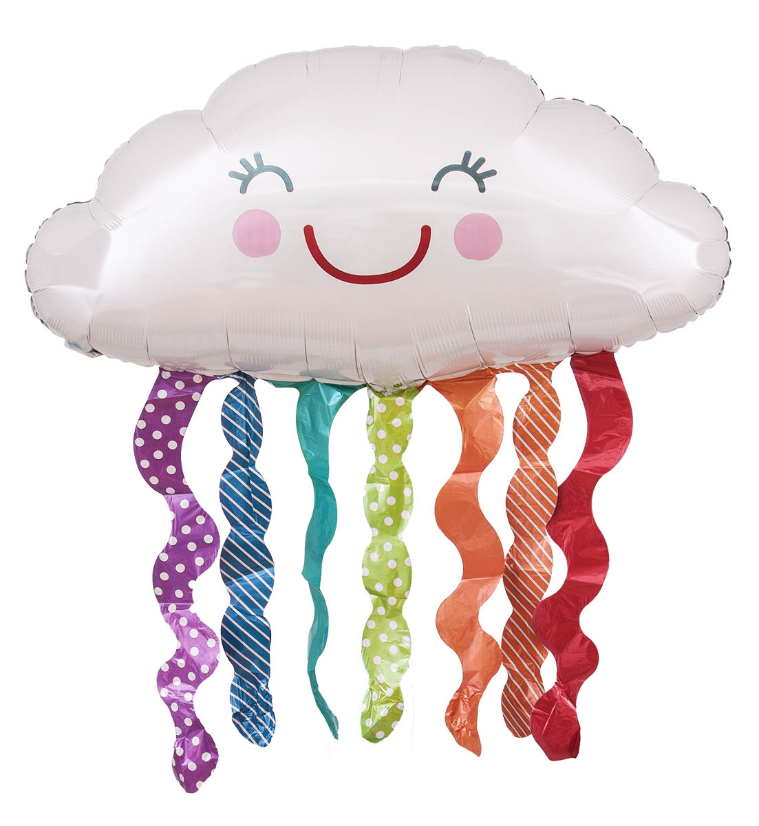 Folienballon Regenbogen Wolke 75cm Ballon