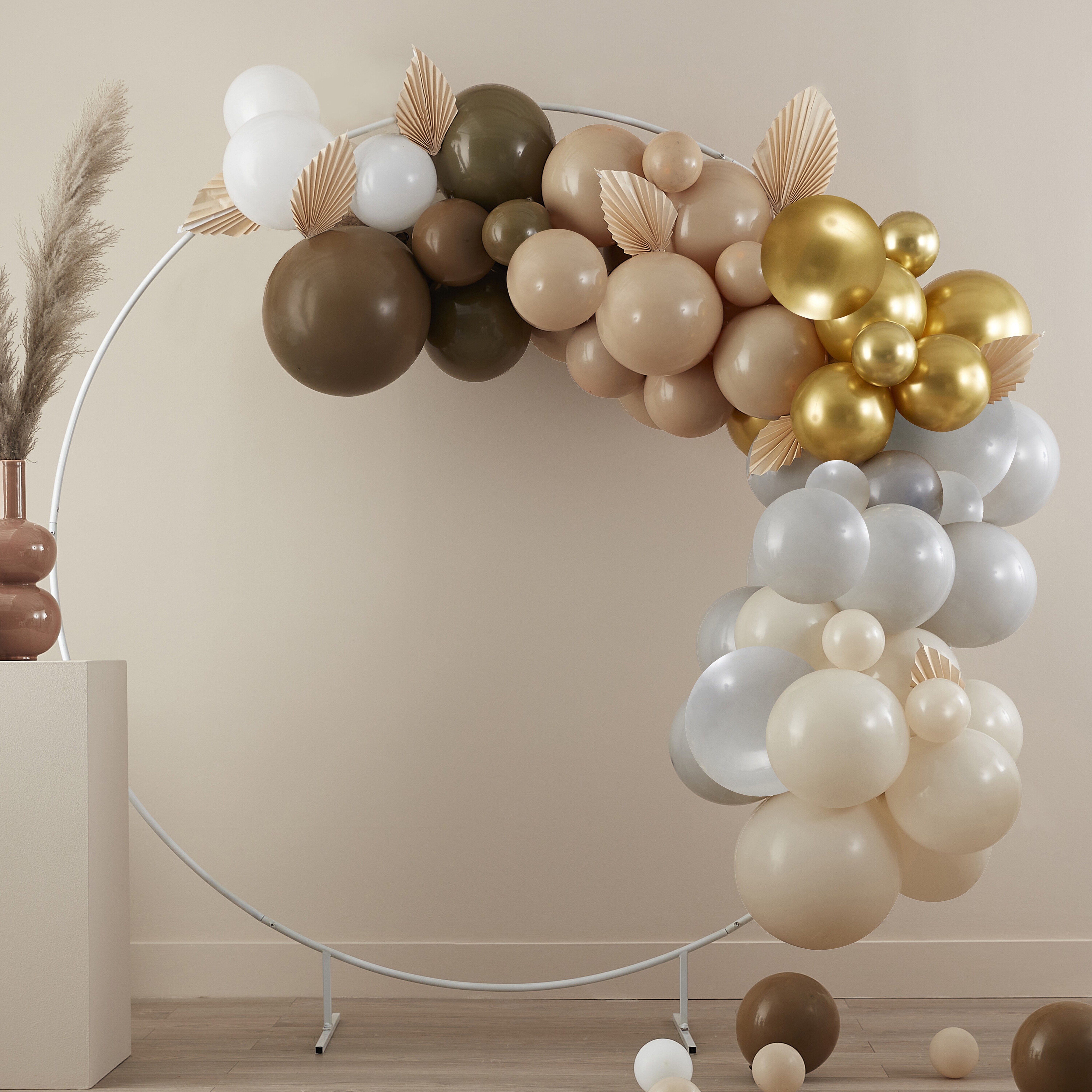 DIY Ballongirlande zum Selberbauen - Nude/Karamell/Braun/Gold/Grau/Weiß DIY Ballongirlande zum Selberbauen - Nude/Karamell/Braun/Gold/Grau/Weiß