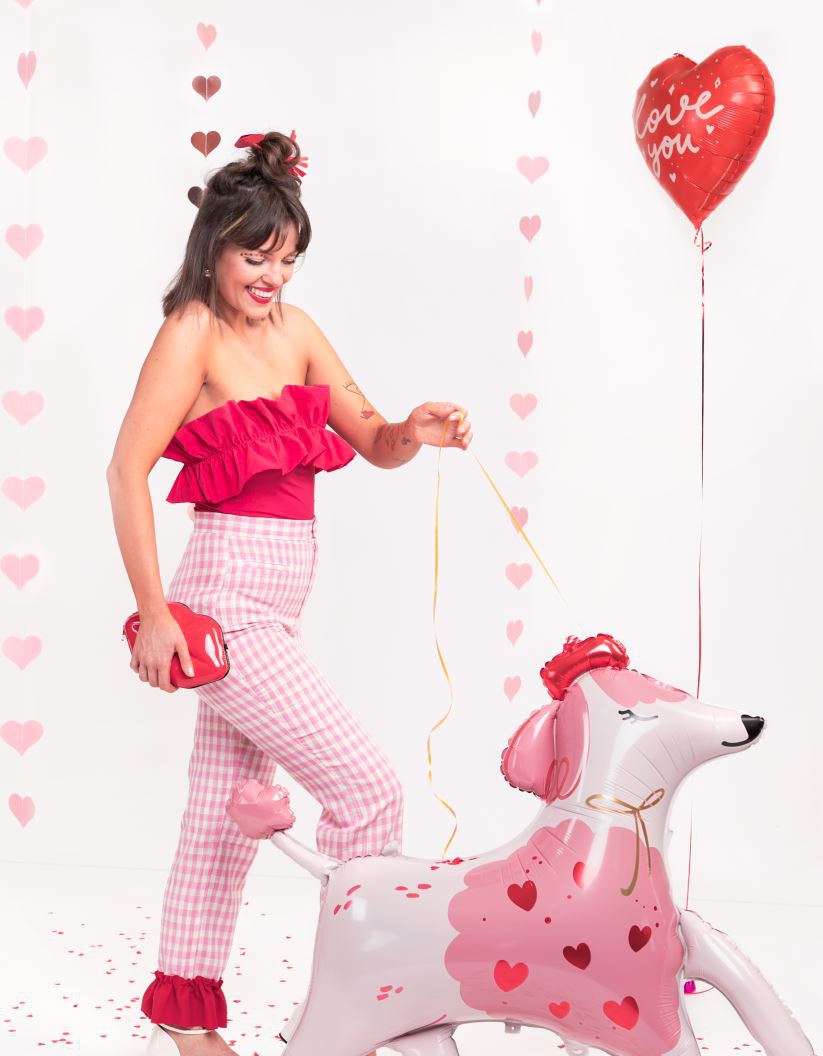 Folienballon Herz "I love you" 43cm Folienballon Herz "I love you" 43cm