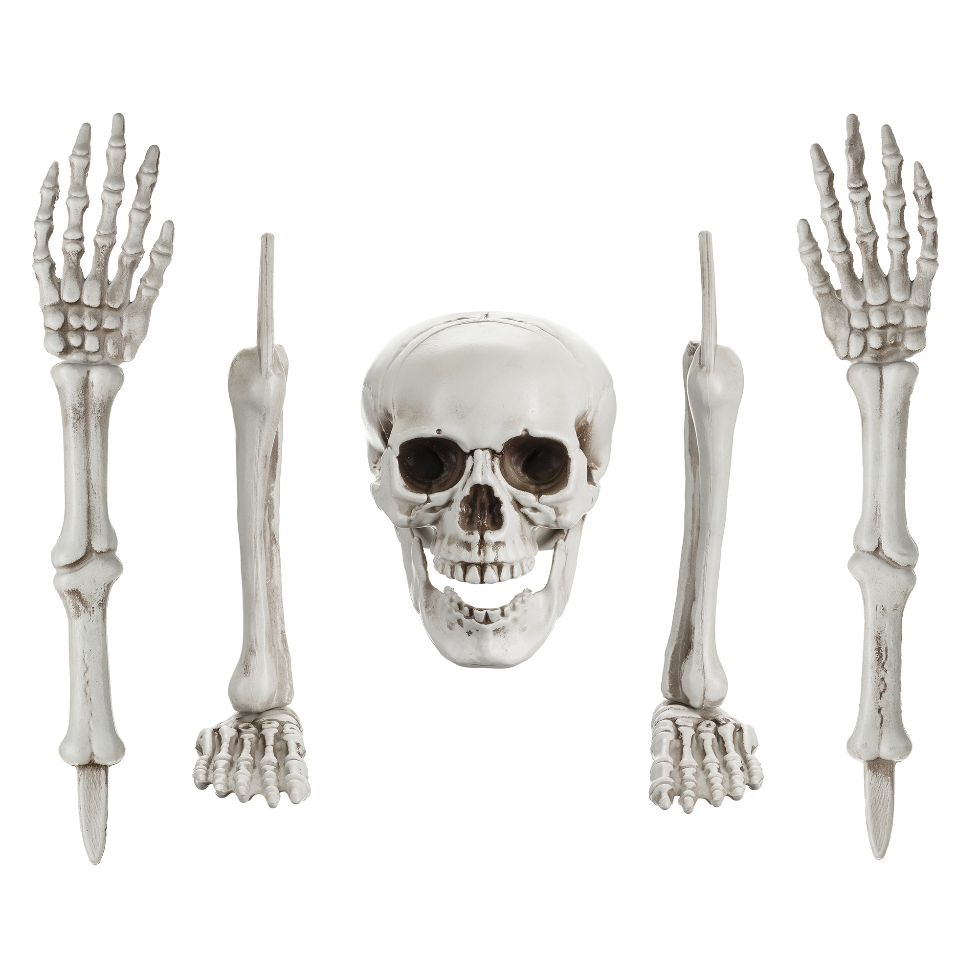 5 teiliges Skelett Deko Set 5 teiliges Skelett Deko Set