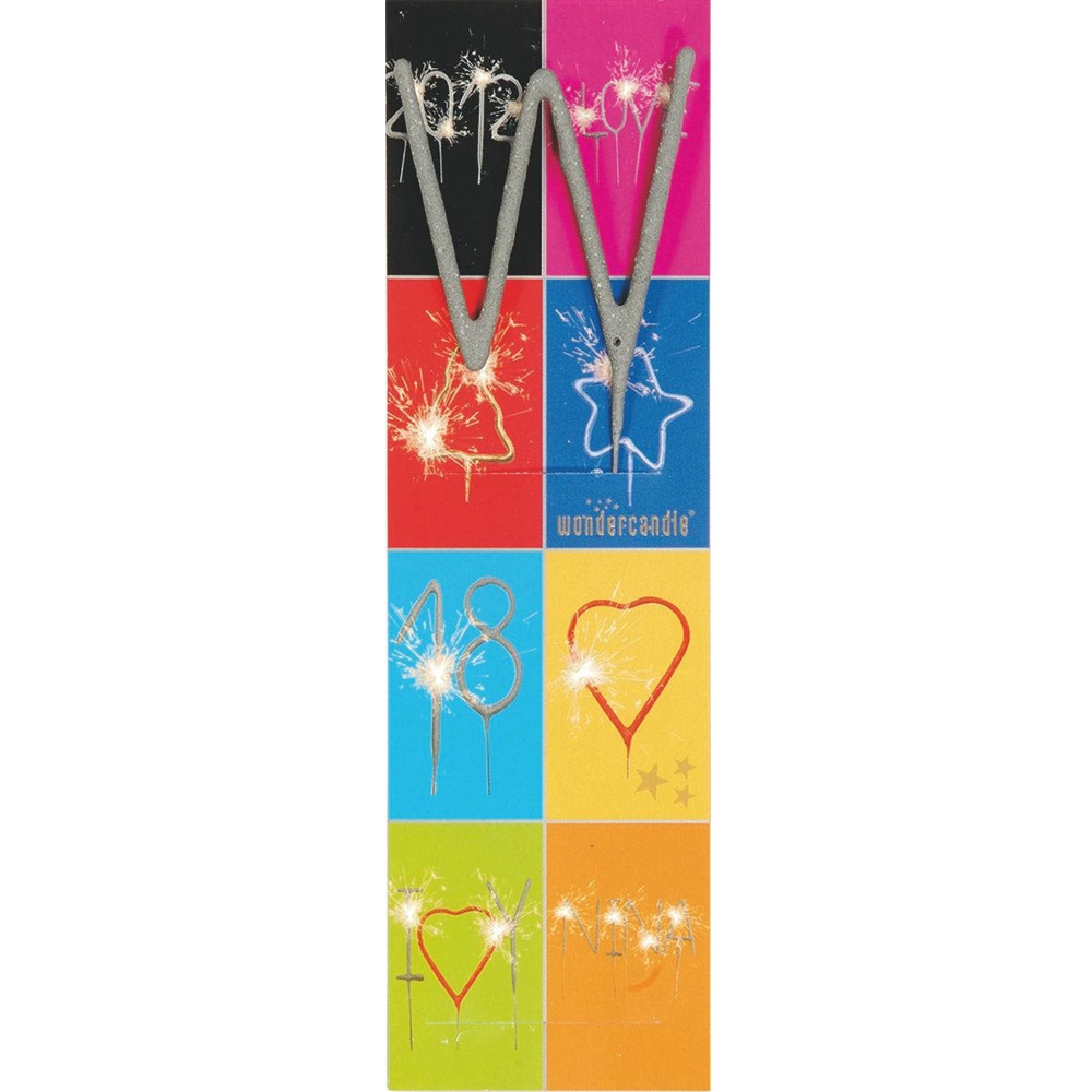 Wunderkerze Buchstabe W Wunderkerze Buchstabe W