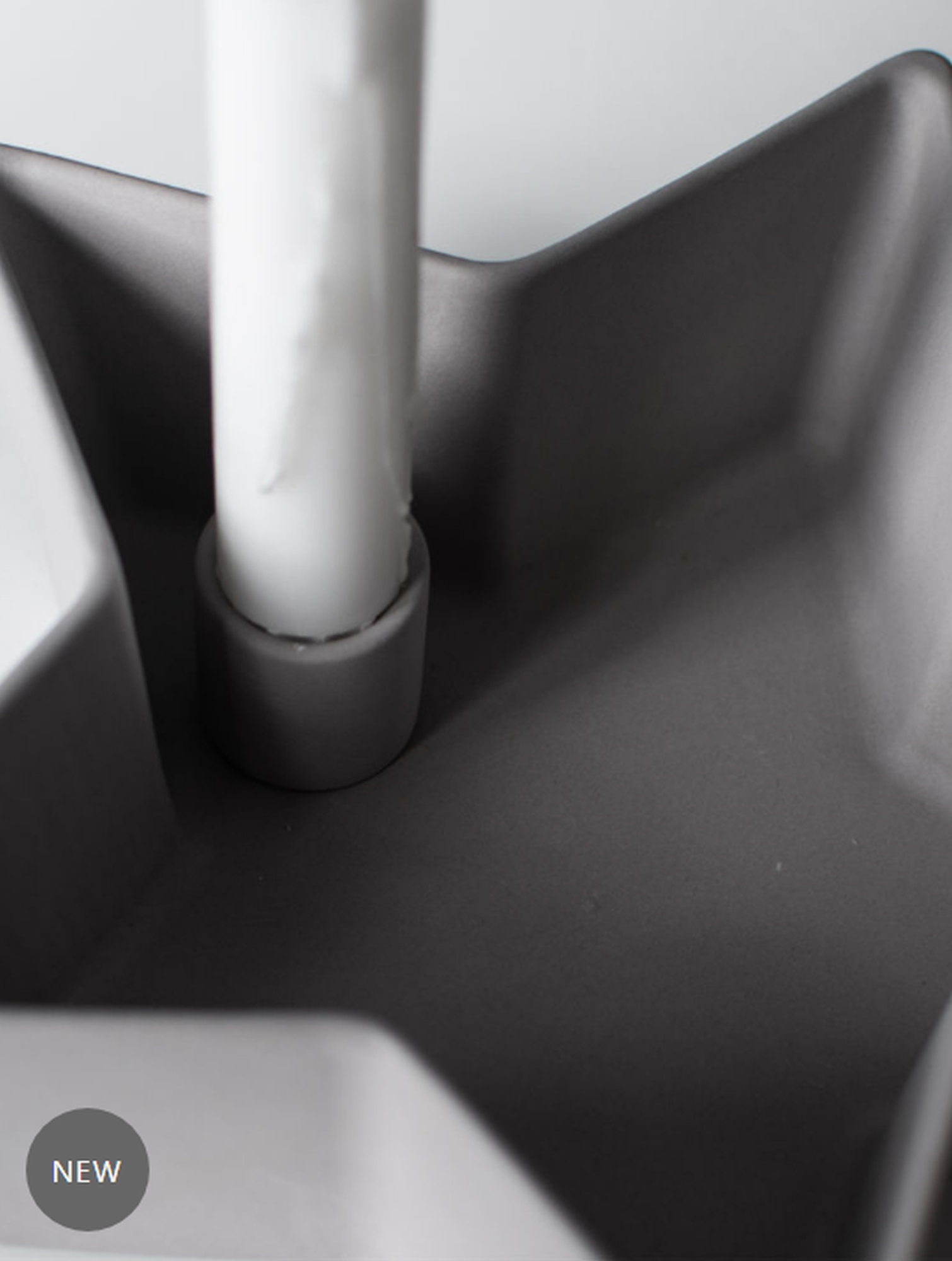 Storefactory - Kerzenhalter Lidatorp Stern L - Hellgrau Storefactory - Kerzenhalter Lidatorp Stern L - Hellgrau