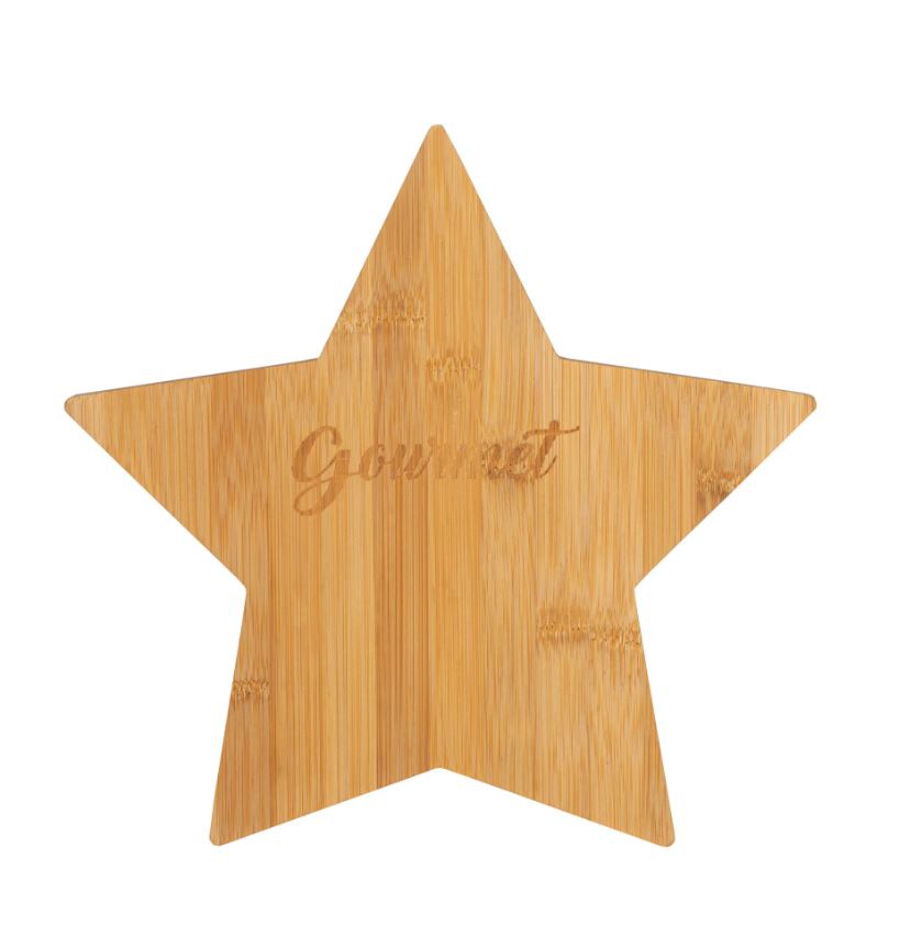 Räder Design - Bambusbrett Stern mittel "Gourmet"