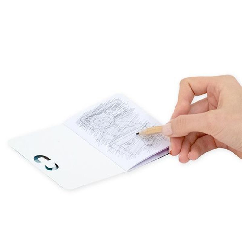 Zauber Malbuch mit Bleistift