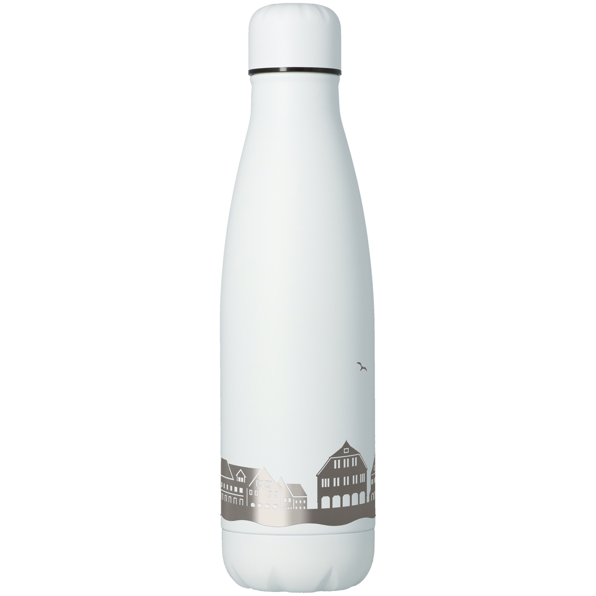36e5fc643c50ef020d996f550b46989088a856a5 Trinkflasche Skyline Rellingen Weiß 500ml