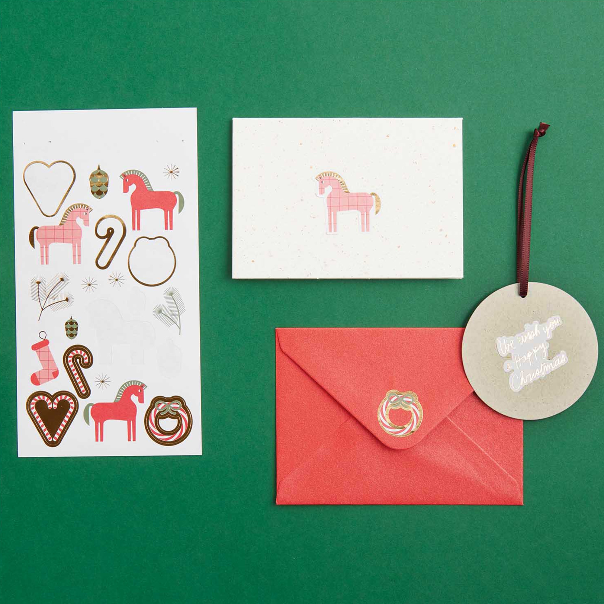 Sticker Christmas Rocks, 4 Blätter Sticker Christmas Rocks, 4 Blätter