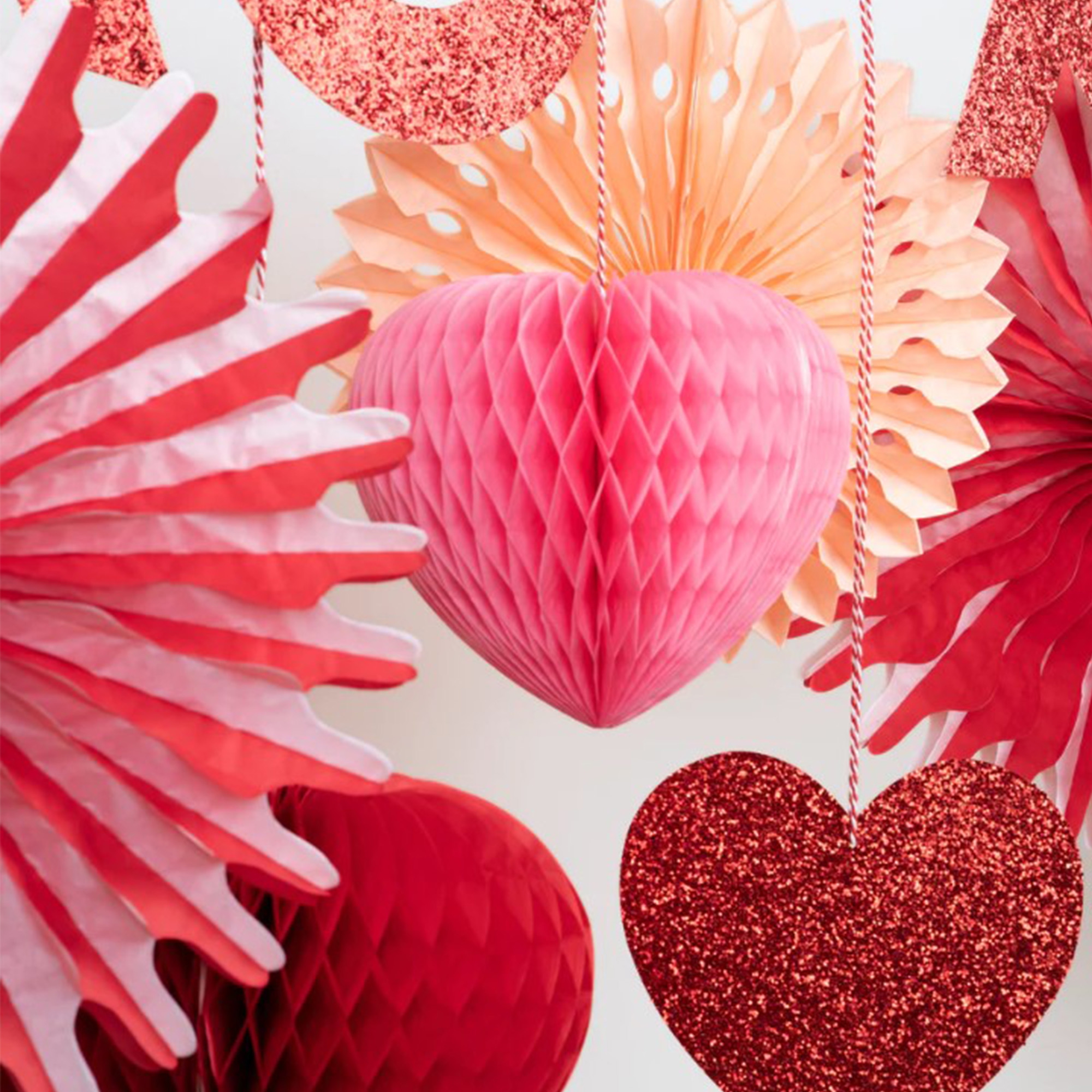 Meri Meri - XoXo Herzen Girlande, 1,8 m Meri Meri - XoXo Herzen Girlande, 1,8 m