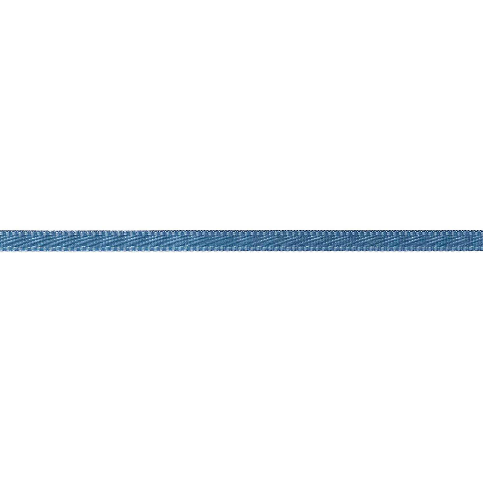 Satinband, Rauchblau 3 mm / 3m