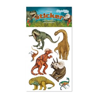 Dinosaurier - Glitter Sticker Dinosaurier - Glitter Sticker