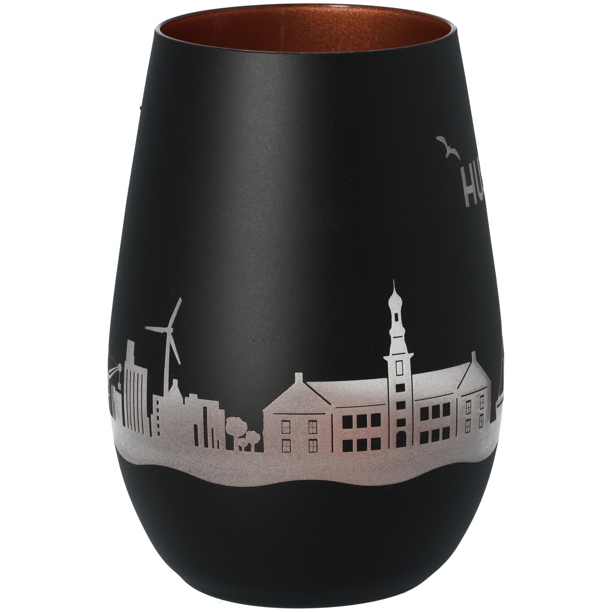 Windlicht Skyline Husum Schwarz/Bronze Windlicht Skyline Husum Schwarz/Bronze