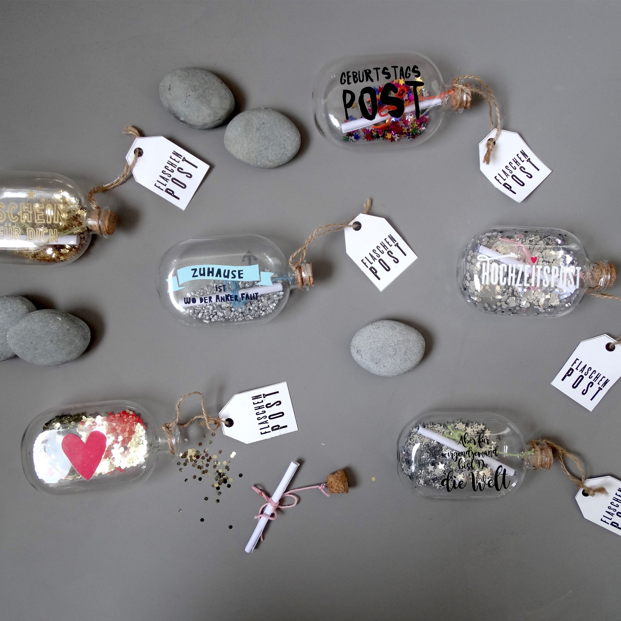 Flaschenpost "Hochzeitspost" Flaschenpost "Hochzeitspost"