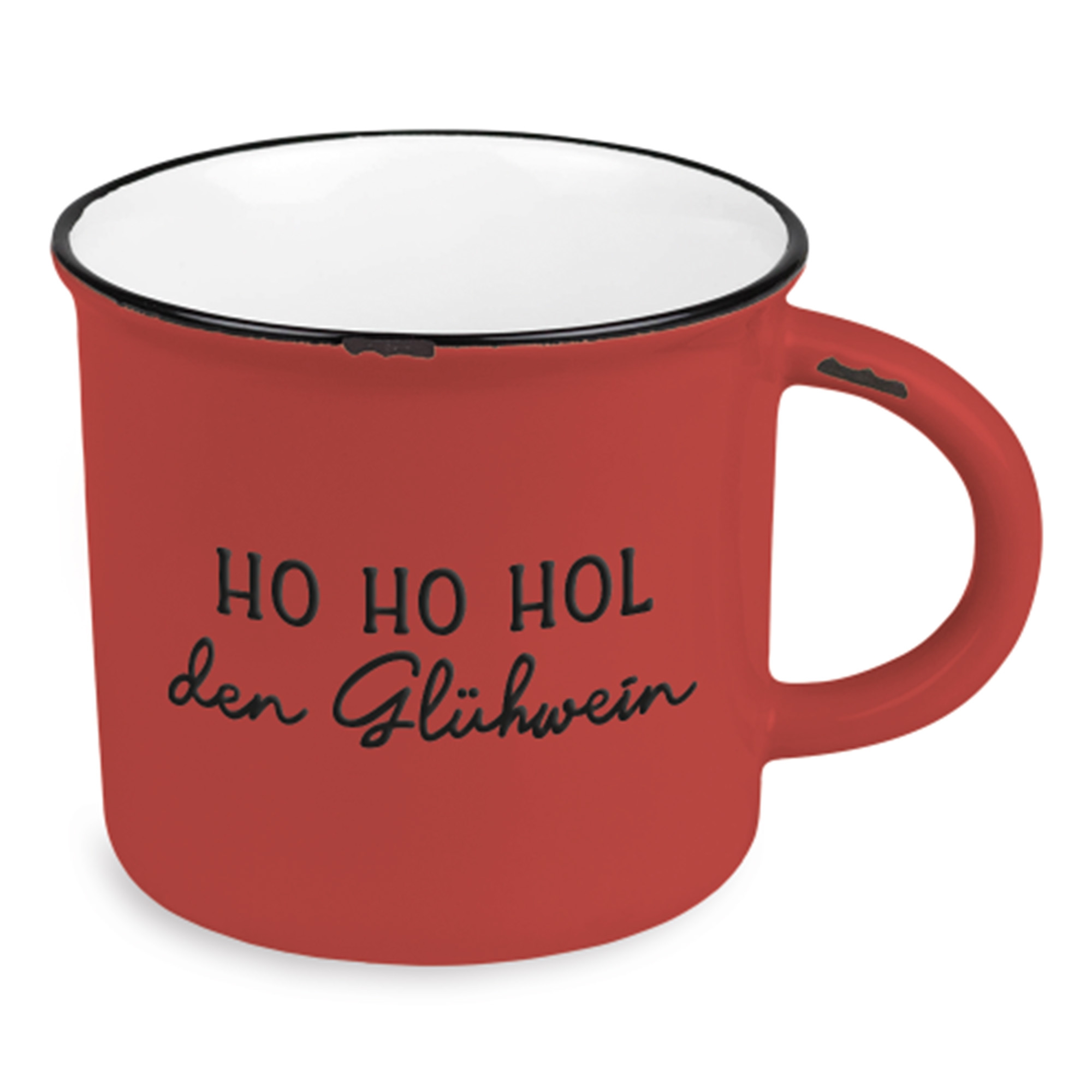 Becher Vintage "Ho Ho Hol"