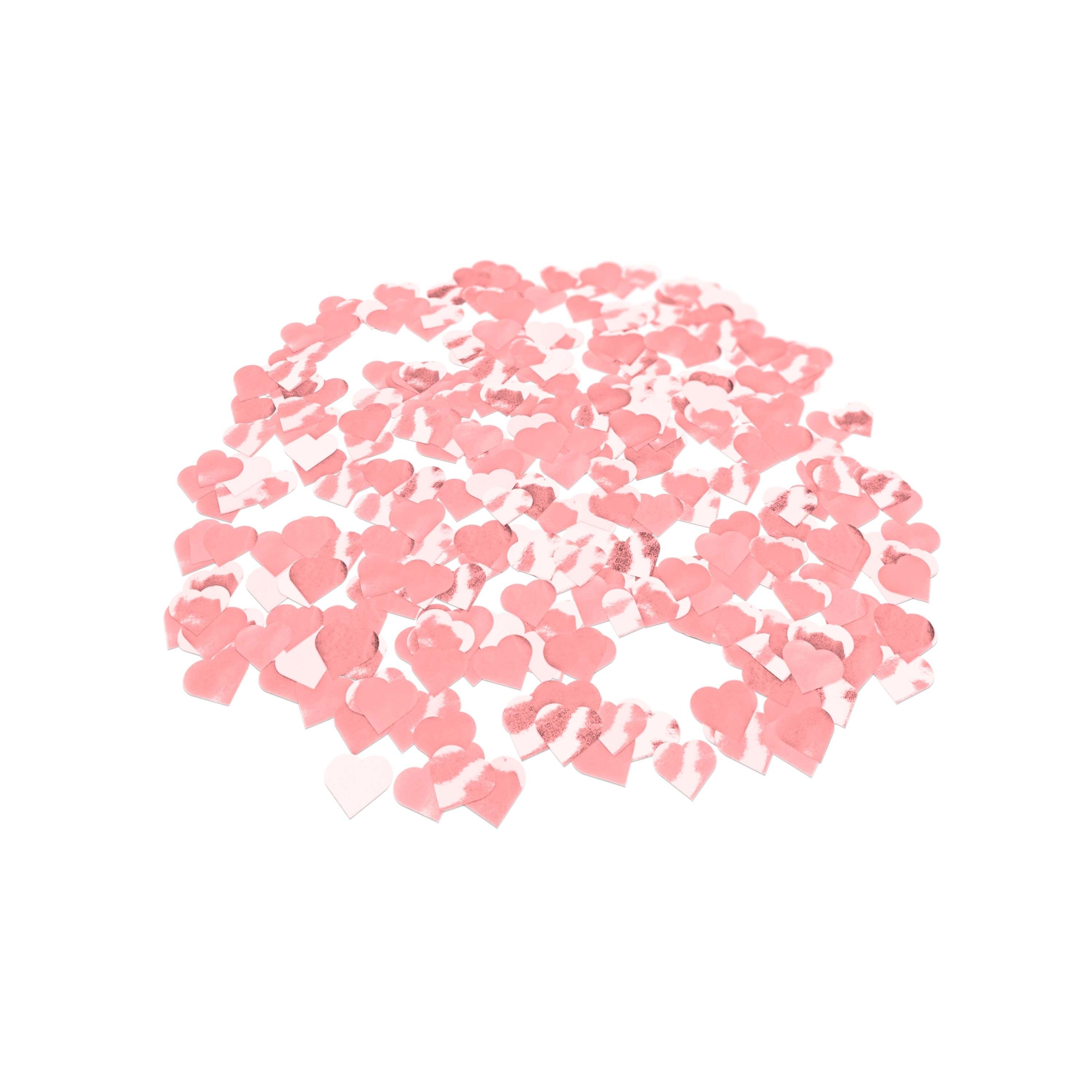 Folienkonfetti 3cm Herz 1kg Rose Gold Folienkonfetti 3cm Herz 1kg Rose Gold