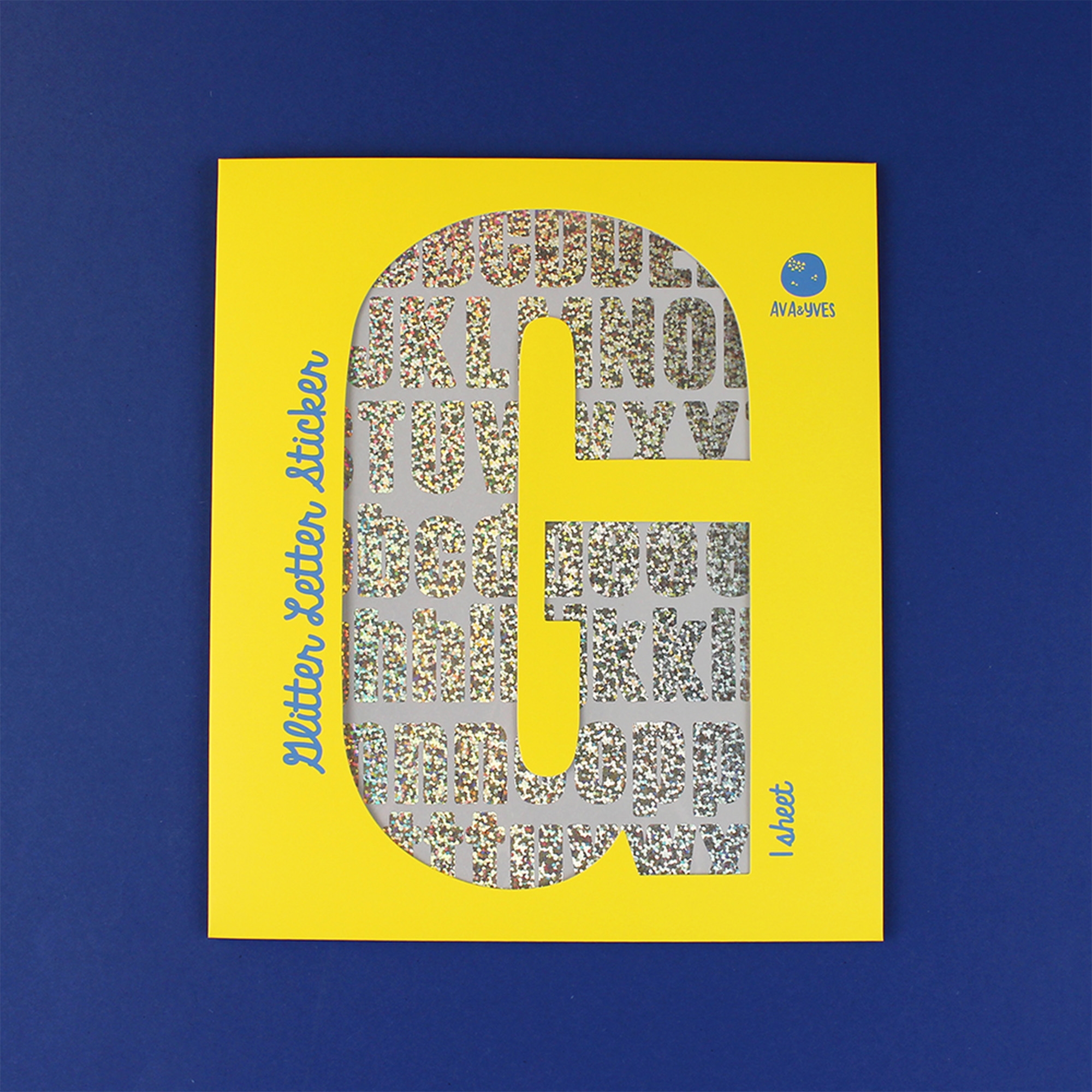 card, yellow, alphabet, letter, poster