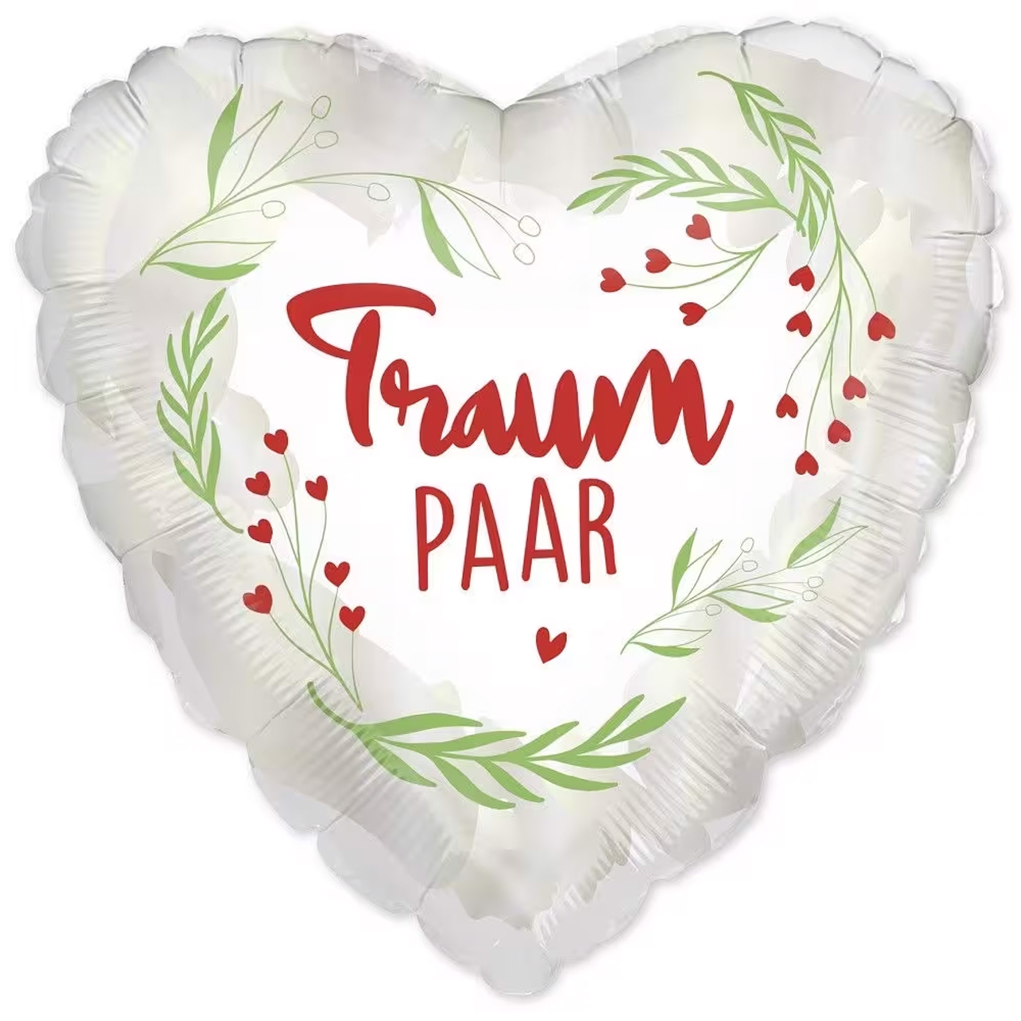 Folienballon "Traumpaar" 45cm Folienballon "Traumpaar" 45cm