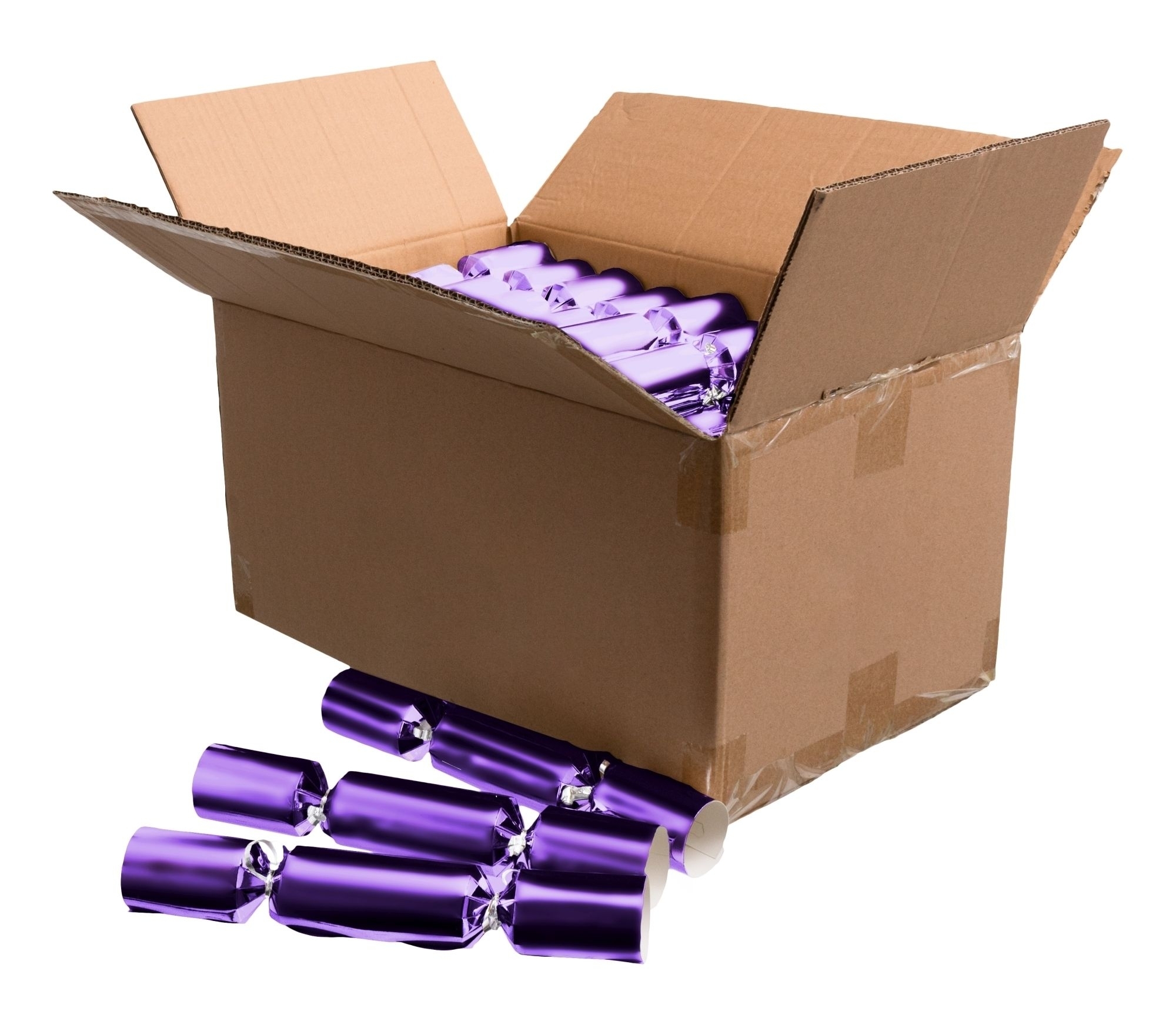 Knallbonbon 30cm Uni 50 Stück lila Knallbonbon 30cm Uni 50 Stück lila