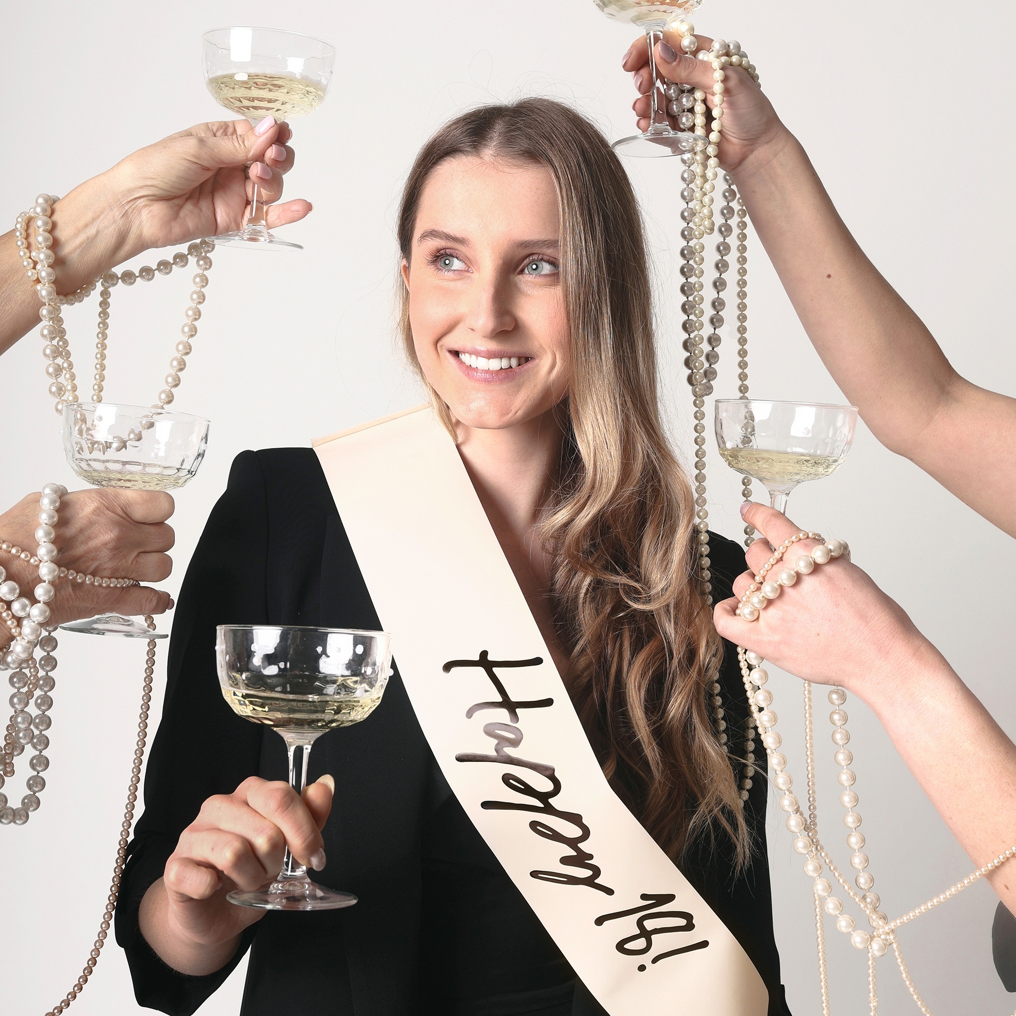 Schärpe zum 18. Geburtstag Schärpe zum 18. Geburtstag