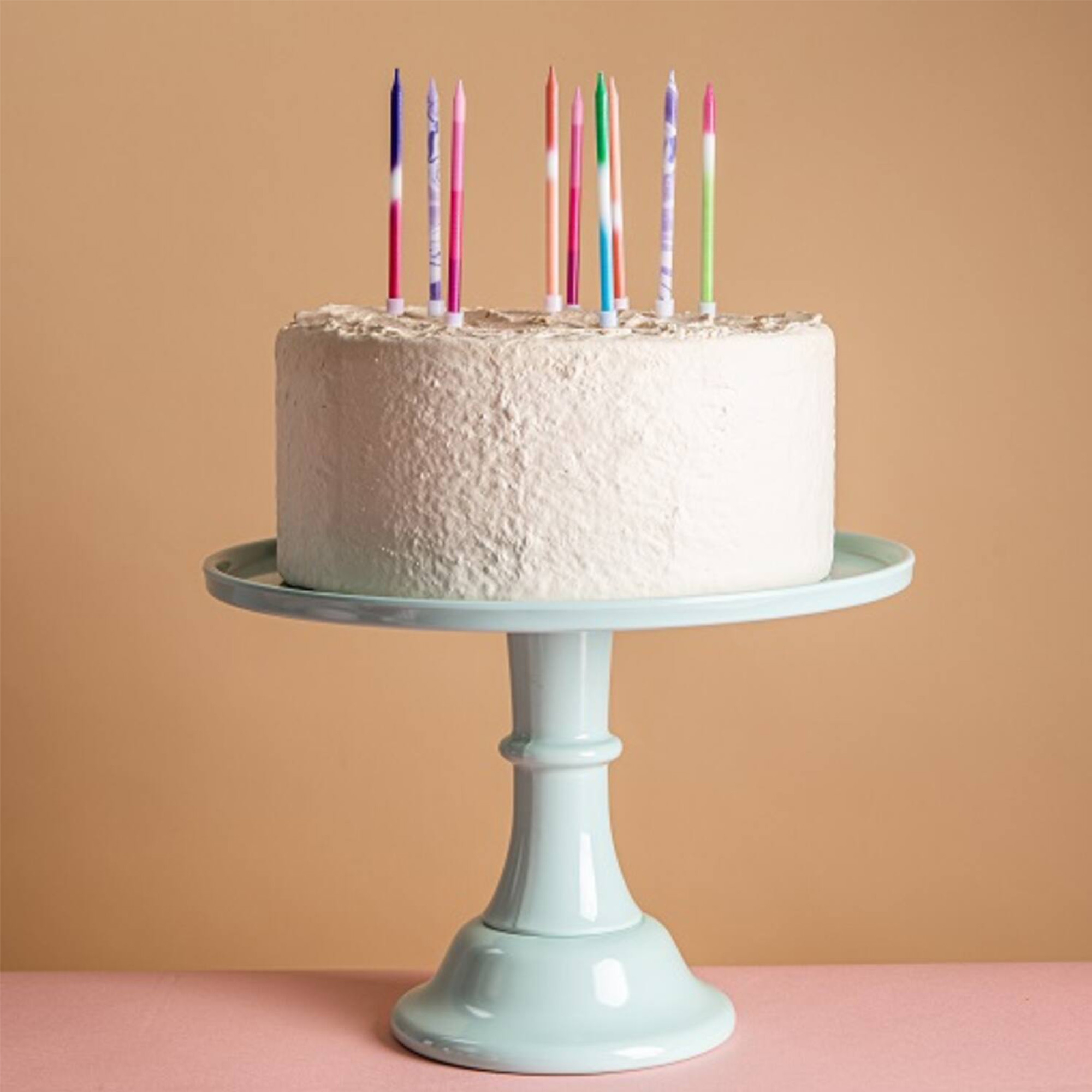 24 Kuchenkerzen "Shades Of Pink" Geburtstagstorte, Torte, Sahne, Nachtisch, Leute