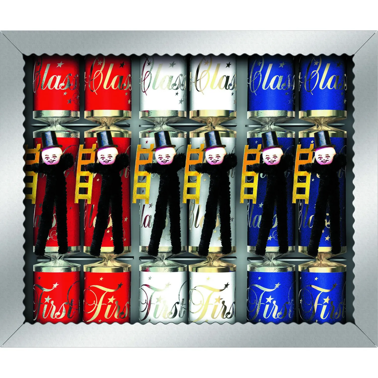 Knallbonbon mit Schornsteinfeger 6'er Pack