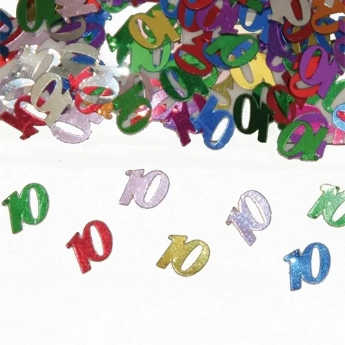 konfetti, zahlenförmig, glitzer, bunt, dekoration