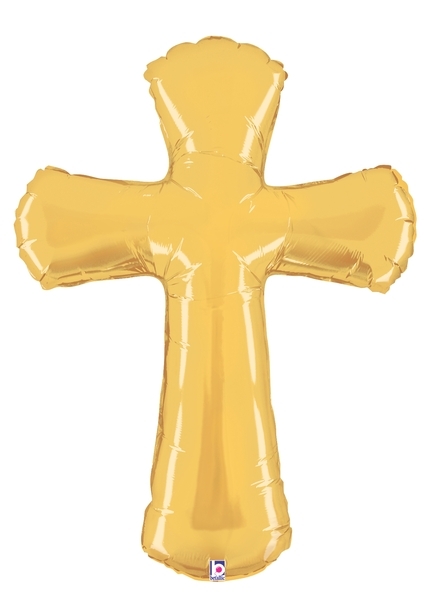 Folienballon Kreuz 112cm