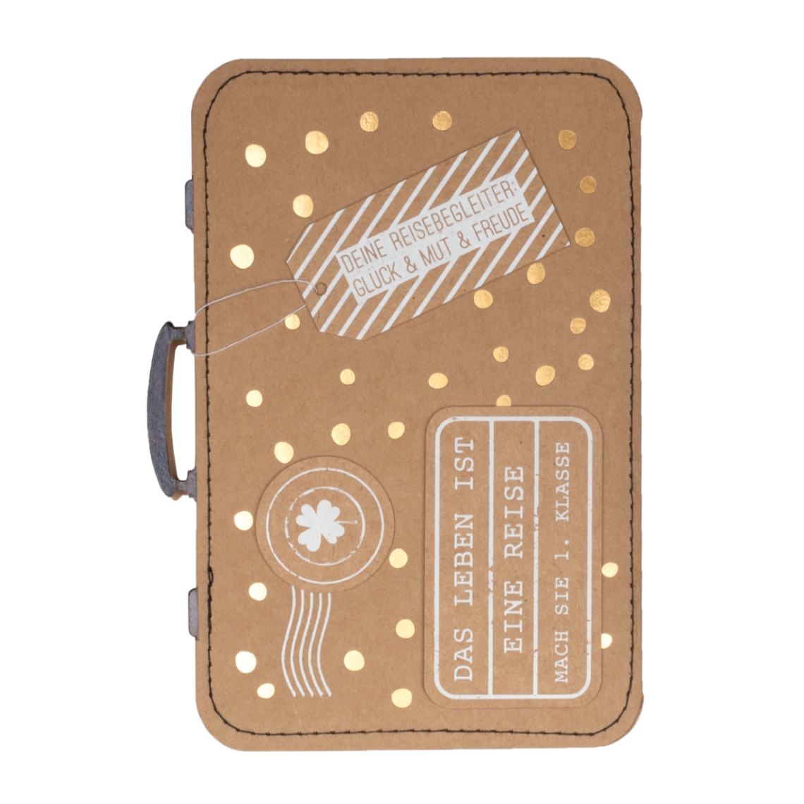 Räder Design - Kofferkarte "Das Leben ist eine Reise..." Räder Design - Kofferkarte "Das Leben ist eine Reise..."