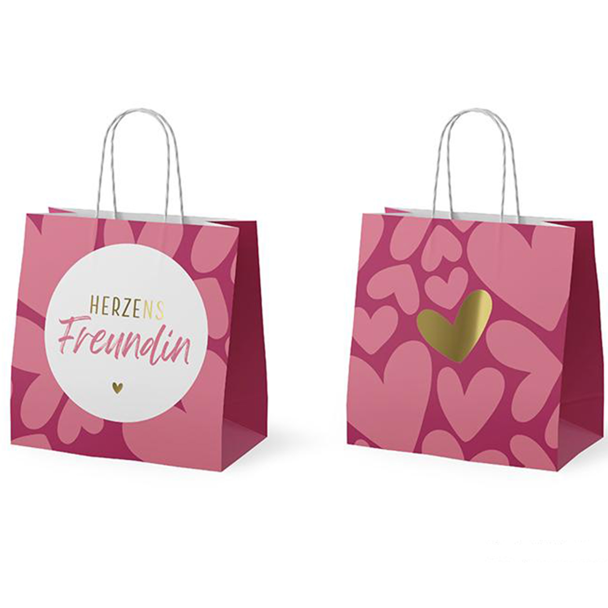 Geschenktüte "Herzens Freundin" Klein Geschenktüte "Herzens Freundin" Klein