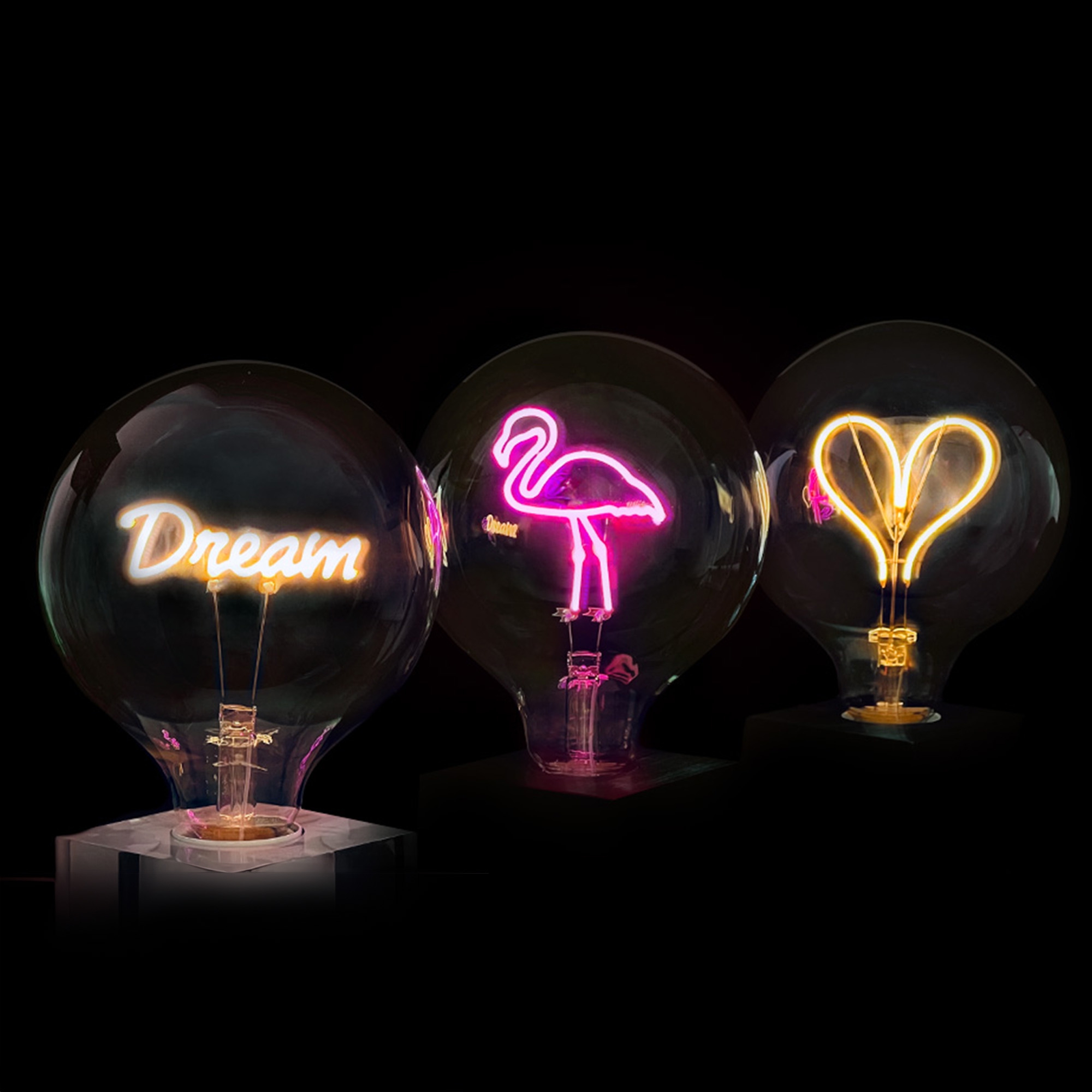 Sompex - LED Filament Leuchtmittel 12,5 cm, Flamingo Licht