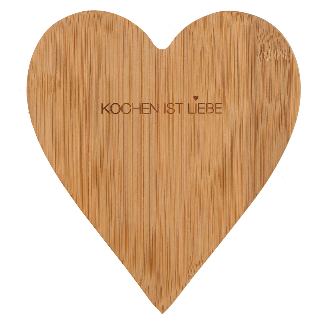 Räder Design - Schneidebrett klein "Kochen ist Liebe"