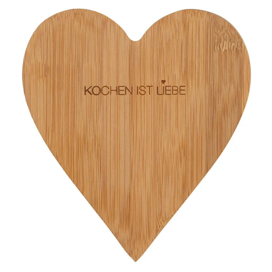 Räder Design - Schneidebrett klein "Kochen ist Liebe"