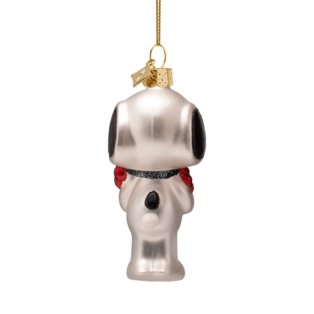 Weihnachtskugel, Schädelfigur, Silber, Glitzer, Hängerornament