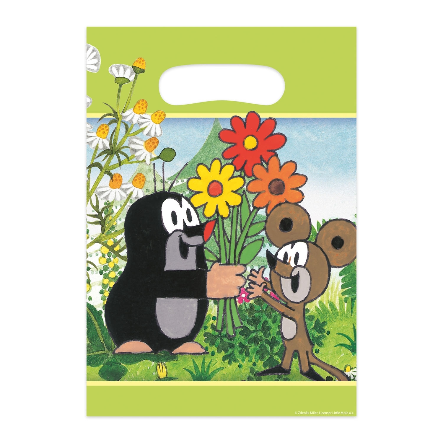 Der kleine Maulwurf - 8 Partytüten
